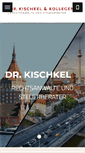 Mobile Screenshot of dr-kischkel.de