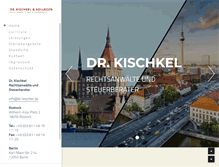 Tablet Screenshot of dr-kischkel.de